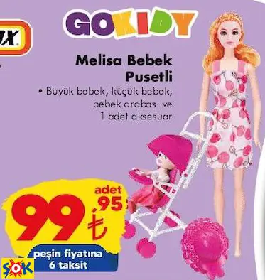 GOKİDY MELİSA BEBEK PUSETLİ